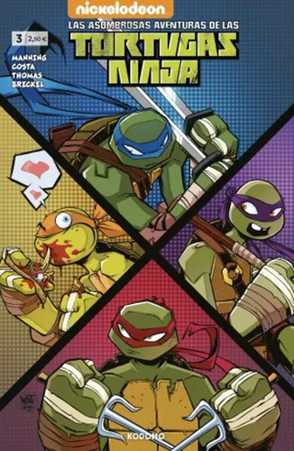 Las Asombrosas Aventuras De Las Tortugas Ninja  03 -   - *