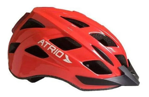 Capacete Mtb Ciclismo Bike Atrio Com Led E Regulagem Red