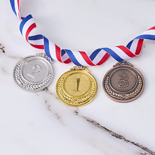 Trofeo Abaokai 12 Piezas Mini Oro Plata Bronce Premio Medall