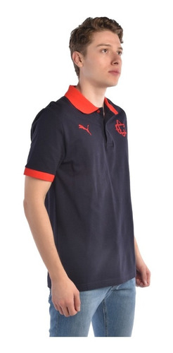 Playera Polo Chivas - Puma - 753704 03 - Azul Hombre