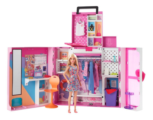 Set De Juego Barbie Dream Closet Nuevo Con Muñeca