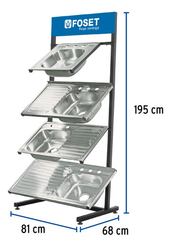 Rack Para Tarjas, Foset