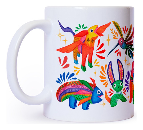 Taza 11 Oz Alebrijes Oaxaca Personalizada - México Artesanía