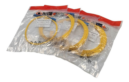 Patch Cord Fibra Óptica Sc/upc - Sc/upc De 3 Metros Wireplus