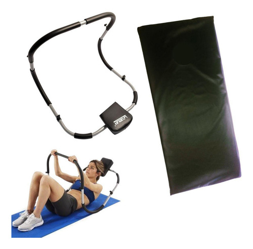 Kit de aparato abdominal con tapete