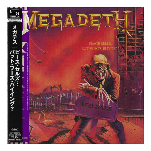 Cd Megadeth Peace Sells... But Who's Buying? Nuevo Y Sellado