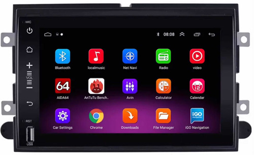 Navegación Pantalla Android  Gps Wifi Ford