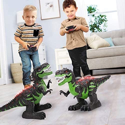 Temi 8 Canales 2.4g Dinosaurio De Control Remoto Para Niños