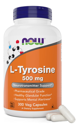 Now L-tirosina 500 Mg, 300 C - 7350718:mL a $182990