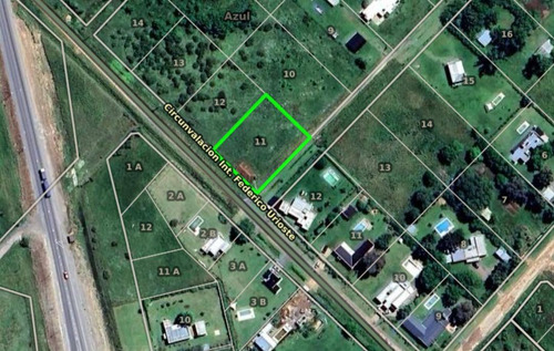 Terreno En Venta - 1.597mts2 - Azul