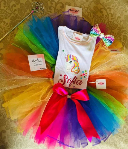 Tutus Personalizados Unicorn Ktutus Love