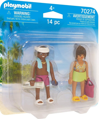 Playmobil 70274 Pareja En Vacaciones En La Playa En Stock!!