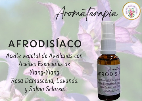 Imagen 2 de 3 de Aromaterapia- Aceite Esencial- Afrodisíaco