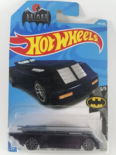 Hot Wheels Batman The Animated Series Batmobile Azul 359/365