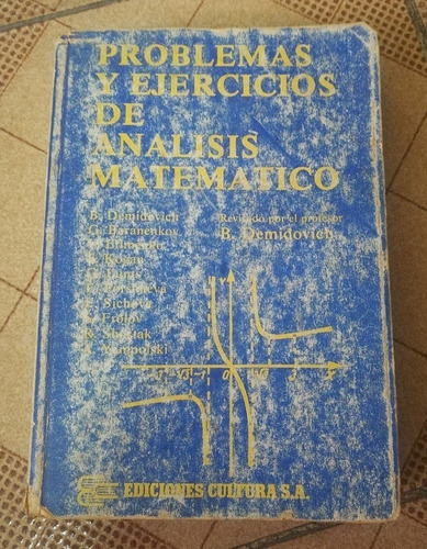 Libro Problemas Y Ejercicios De Análisis Matemático