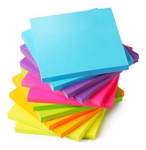 Notas Adhesivas De Colores 12 Blocs Mr Pen Varios