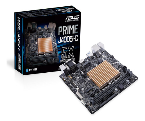 Placa Mãe Asus Mini Itx Prime J4005i-c/br Dual Core Ddr4