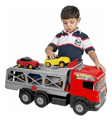 Caminhão Truck Vermelho Pedal - Magic Toys - Caminhão de Pedal - Magazine  Luiza