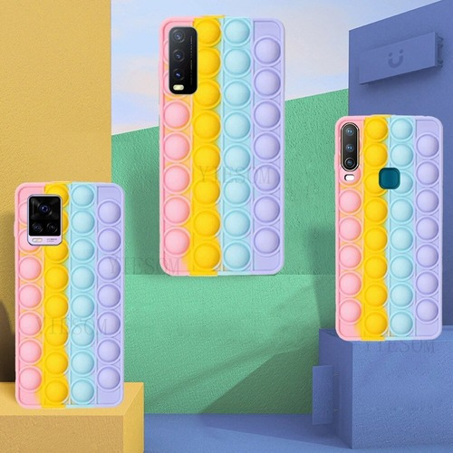 Zmshop Pop Push It Bubble Fidget - Funda Para Vivo Y20