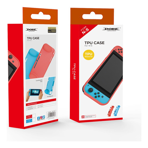 Funda De Silicona Dobe Para Consola Nintendo Switch Estándar