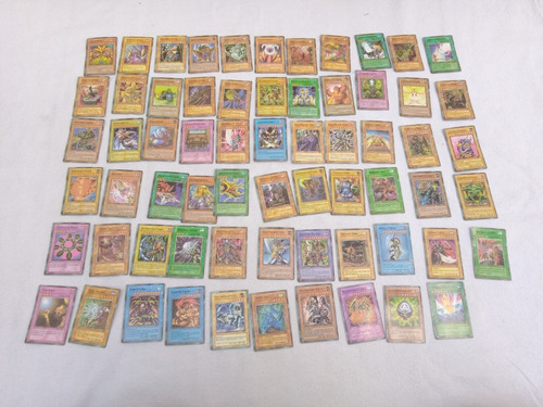 Lote De 65 Cartas Yu Gi Oh! Tamaño Pequeño