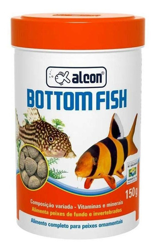 Ração Alcon Bottom Fish Para Peixes 150g