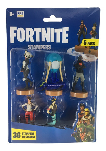  Epic Games Fortnite Stampers 001 Pack De 5