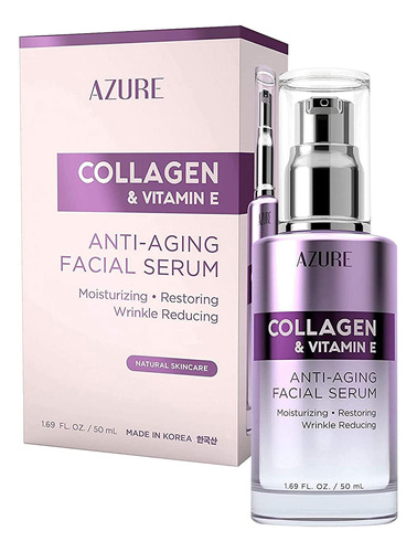 Azure Suero Facial Antienvejecimiento Con Colgeno Y Vitamina