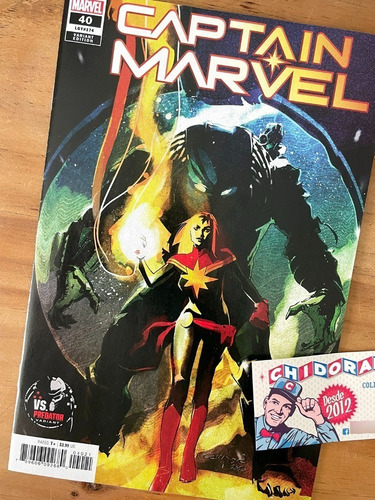 Comic - Captain Marvel #40 Predator Variant