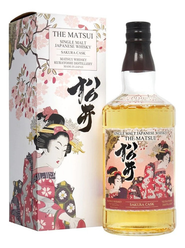 Whisky Japones The Matsui Sakura Cask 700ml Single Malt