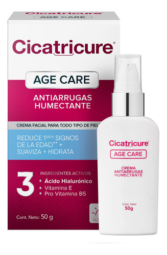 Cicatricure Age Care Crema Antiarrugas Humectante X 50 Gr