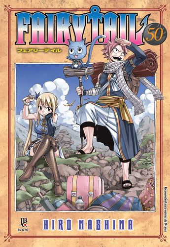 Fairy Tail - Vol. 50, De Hiro Mashima. Editora Jbc, Capa Mole Em Português