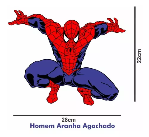 Adesivo Parede Homem Aranha Marvel Carro Geek Heróis Peter