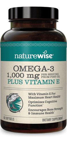 Naturewise Omega 3 De 1000 Mg 