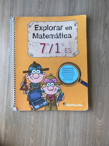 Libro Manual  Explorar En Matemática 7/1 