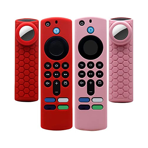 [2 Pack] Compatible Con Alexa Voice Remote 3rd Gen Cover Wit