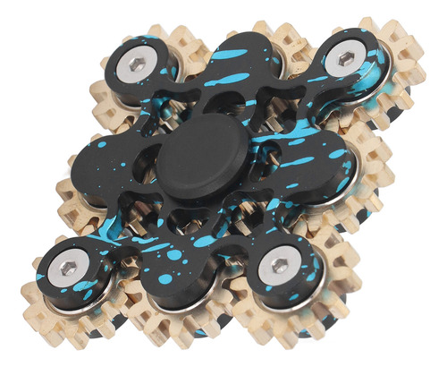Equipo De Descompresión Toy Metal 9 Gears Fidget Hand Stress