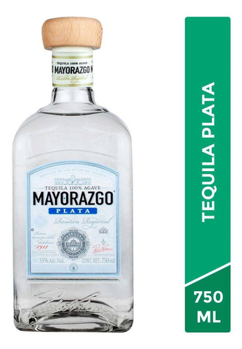 Tequila Mayorazgo Plata 750ml