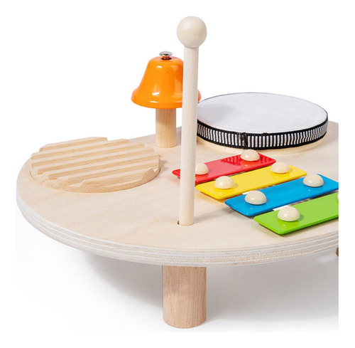 Juego De Batería For Niños, Xilófono De Madera, Juguete