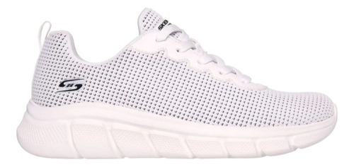 Zapatilla Skechers Bob's Sport B Flex 117346/wht Para Mujer