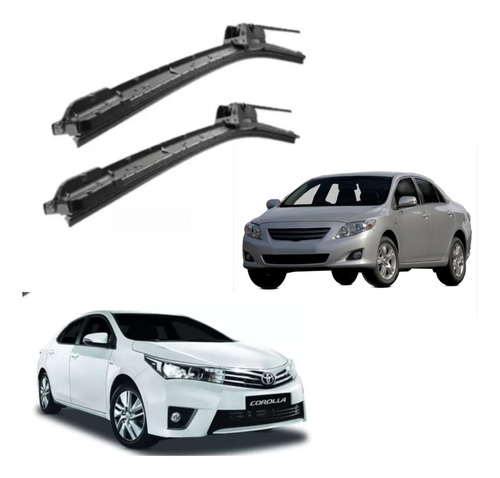 Escobillas Toyota Corolla 2009 2011 2013 2014 2016 2018 2019