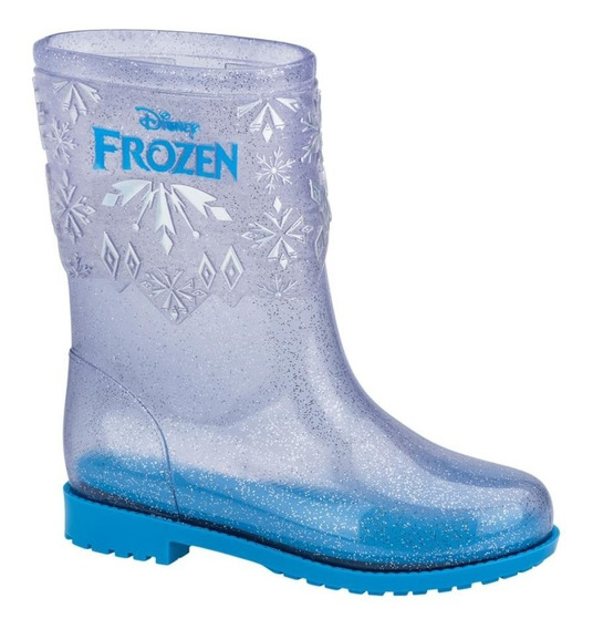 Galochas Infantis Menina Frozen Numero 33 34 Botas | MercadoLivre.com.br