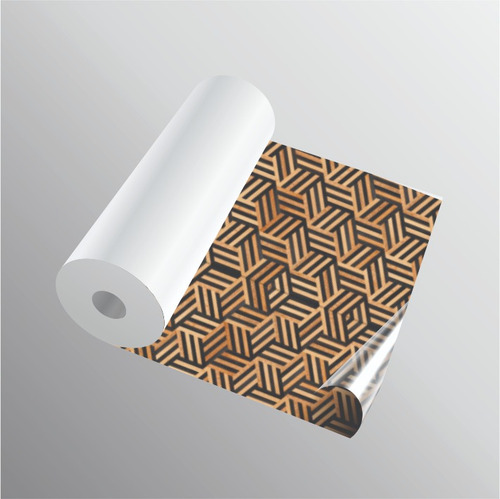 Papel De Parede Personalizado- Geometrico - 0,5 X 1,5 M