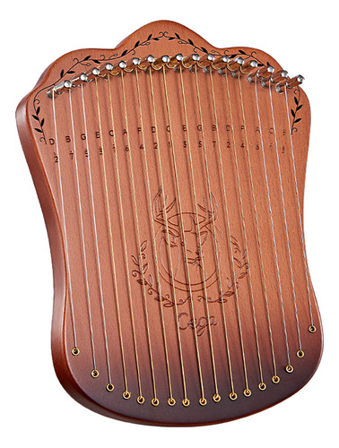 Arpa Portátil Lyre Harp Beech, Cuerda De Madera Maciza