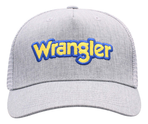 Wrangler Sombrero Snapback Ajustable Con Logotipo Azul Y Am.