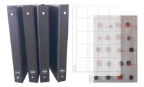 Comprar Carpeta + 20 Hojas Ulm +400 Bolsitas Zipper Para 400 Monedas