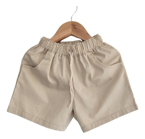 Short Niño Con Elástico 100% Algodón Alfonsino
