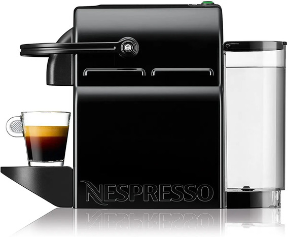 Cafetera de Cápsulas Inissia D40 Negra con Espumador de Leche - Cafeteras |  Paris.cl