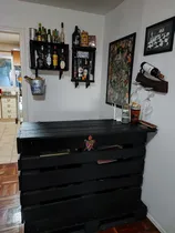 Comprar Bar Barra Artesanal En Palets Y Cajones Con Luces