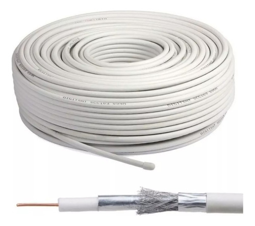 Cable Coaxial Rg6 Blanco 305 Mts Factura